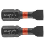 Bit de impact SL6.5 x 25mm - set 2 buc