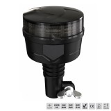 Cumpara ieftin Girofar LED Stroboscopic Portocaliu Fumuriu, cu Montaj pe Suport, 36 LED, 19W, 12-24V, 7 Moduri, ECE R65 R10, E9, IP67, 92 mm