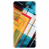 Husa silicon pentru Huawei Nova Lite Plus, Abstraction Color Shape