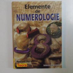 ELEMENTE DE NUMEROLOGIE de RODFORD BARRAT , 2002