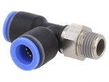 Racord push-in T cu ramificație, R 1/4, 0.95-15 bar
