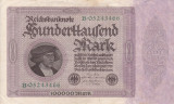 GERMANIA 100.000 marci 1923 VF!!!