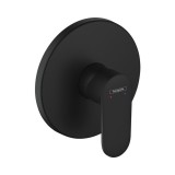 Cumpara ieftin Baterie Dus Incastrabila Hansgrohe Vernis Blend Negru Mat, Monocomanda, Metal, Montaj Perete