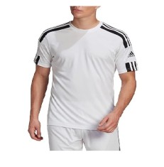 Tricou cu maneca scurta pentru barbati Adidas Squadra 21, GN5723, alb negru, L - OUTLET