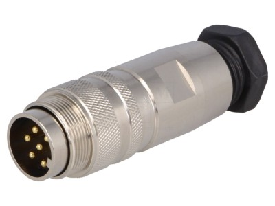 Conector M16 tată 6 pini, IP67 foto