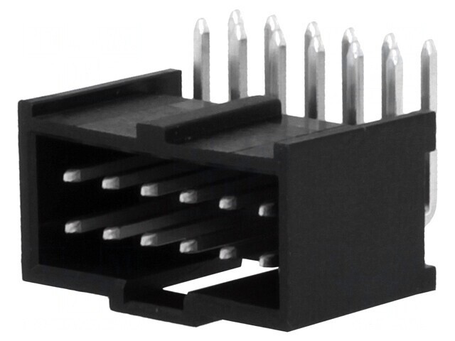 Soclu Dreptunghiular C-Grid III 2,54mm 12 PIN THT