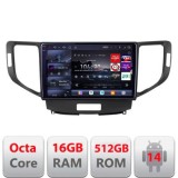 Navigatie Honda Accord 2008-2012 Edotec Kit-8951 8 core QLED 2K 16+512 360 Android Waze USB Navigatie Internet Youtube Radio CarStore Technology