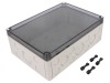 Carcasa Universala SPELSBERG IP66 Policarbonat Polistiren 180x254x90mm Gri Transparent Fumuriu
