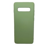 Husa silicon soft-touch compatibila cu Samsung Galaxy S10E, Verde, ALC MOBILE