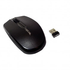 MOUSE LOGILINK notebook PC wireless optic Wireless 1200 dpi 3/1 negru &amp;amp;quot;ID0114&amp;amp;quot; (include TV 0.15 lei) foto