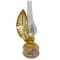 Lampa cu gaz lampant Vivatechnix Leaf TR-1005, sticla si oglinda metal