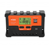 BZRSH Controller Panou Solar KZ040 24V 40A LCD Protectie Scurtcircuit Suprasarcina