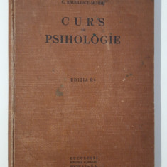 C Radulescu Motru Curs de Psihologie 1929