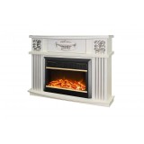 Semineu electric Roma mini vanilla &amp; Mars, Art Flame, 1500W, 2 trepte de putere, reglare intensitate flacara, telecomanda