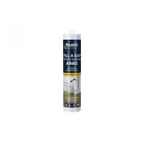 Etansant Acryl A980 Bostik Poate fi vopsit imediat Alb 300 ml