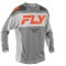 Tricou Enduro MX Fly Racing F-16 Grey Orange