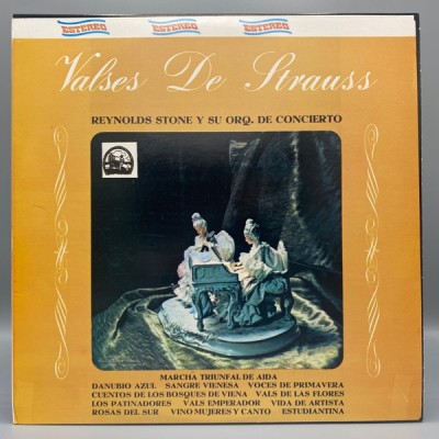 Vinil LP # Reynolds Stone Y Su Orquesta De Conciertos &amp;ndash; Valses De Strauss = DISC VINIL NOU ! = (SIGILAT) (M) foto