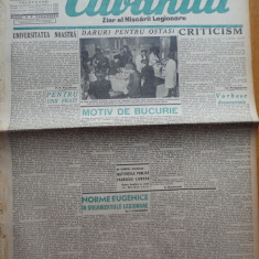 Cuvantul , ziar al miscarii legionare , 21 decembrie 1940 , nr. 69
