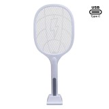 Paleta electrica reincarcabila pentru tantari si insecte cu suport inclus