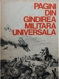 Simion Pitea - Pagini din gandirea militara universala, vol. 3 (editia 1988)