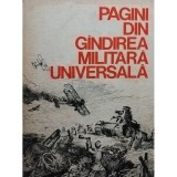 Simion Pitea - Pagini din gandirea militara universala, vol. 3 (Editia: 1988)