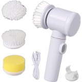 Perie electrica curatare Jormftte, 6 perii, fara fir, USB, plastic