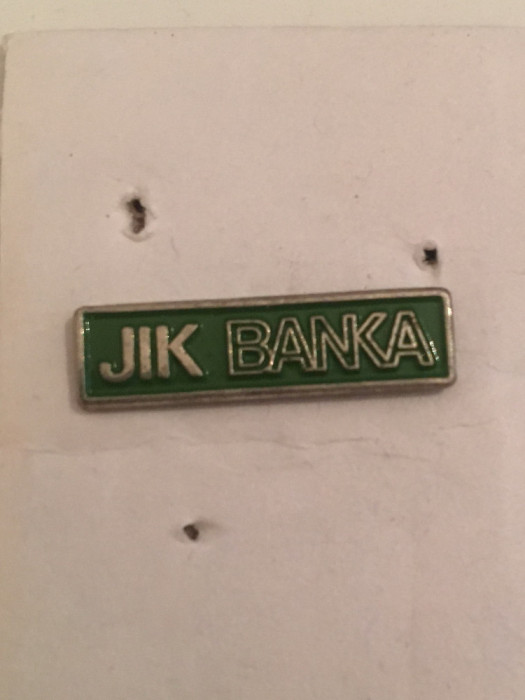 Serbia - Insigna JIK BANKA