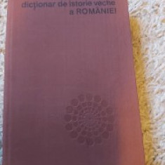 Dictionar de istorie veche a Romaniei