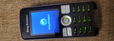 Telefon Rar Sony Ericsson K510I Black Liber retea Livrare gratuita! foto