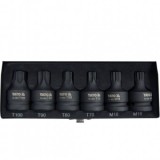 Set de sase biti de impact Torx si Spline 3/4, Yato
