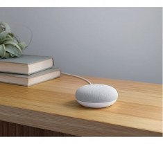 Boxa Inteligenta Google Home Mini, Wireless, gri foto