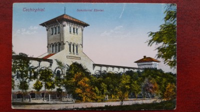 Techirghiol Sanatoriul Eforiei C.P. nec. st. F BUNA RARA foto
