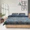 SET PAT CATIFEA PRINTATA KING SIZE AXI