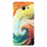 Husa silicon pentru Samsung Grand Prime, Big Wave Painting