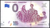!!! X. RARR 0 EURO SOUVENIR - RUSIA , FAMILIA ROMANOV - 2019.1 - UNC / CEA DIN SCAN