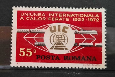 1972 Caile Ferate MNH foto