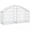 Cos gabion arcuit, 100x30x40/60 cm, fier galvanizat