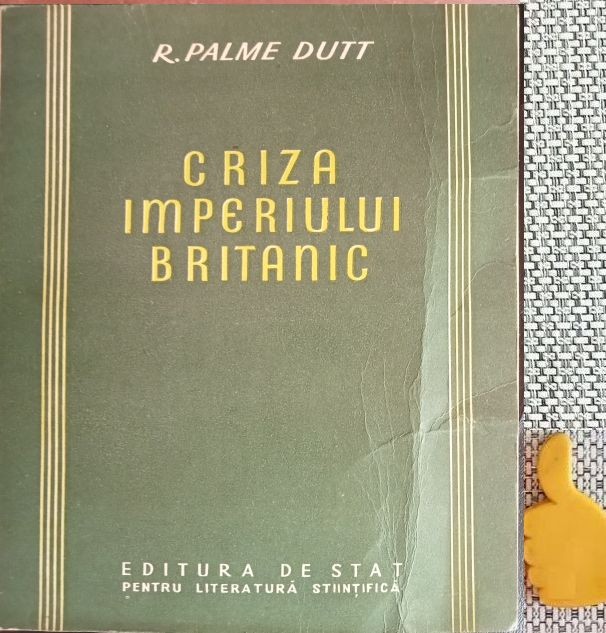 Criza Imperiului Britanic R. Palme Dutt