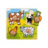 Primul meu puzzle - 4 animale domestice, Edc