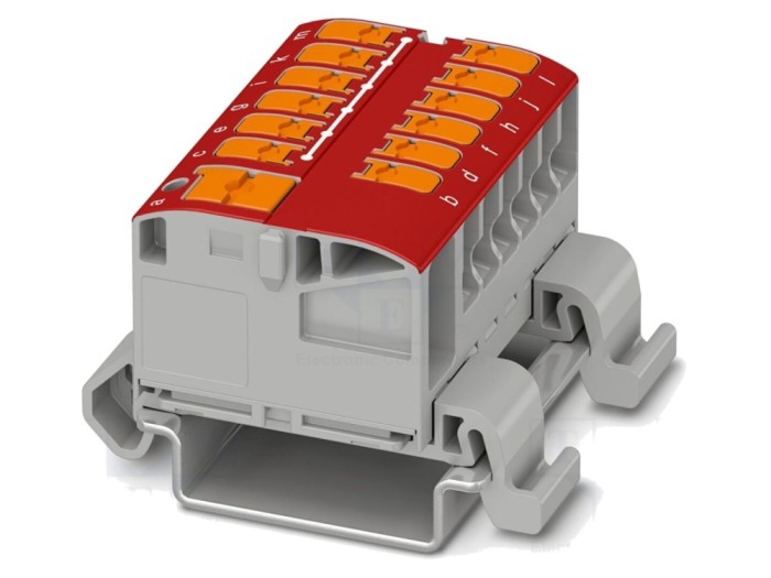Conector de șine 24A, 690V