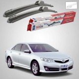 Cumpara ieftin Ștergătoare Toyota Camry V5 Sedan 2011-prezent | Set Față Flat &ndash; TeamCar&reg;
