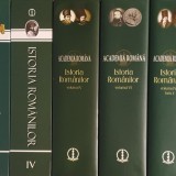 Istoria Romanilor, Academia Romana, Ed. Enciclopedica, vol. I - VIII 9 carti contin plansele cu arborii genealogici
