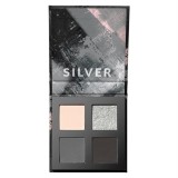 Paletă de farduri Ultra Quad Silver