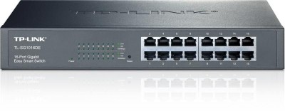 Switch TP-Link TL-SG1016DE, 16 porturi Gigabit, , 1U 19 Rackmount TL-SG1016DE SafetyGuard Surveillance foto