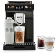 Espressor automat De&rsquo;Longhi Eletta Explore ECAM 450.65.G, 2 Carafe cu tehnologie LatteCrema (Hot &amp;amp; Cool), Tehnologie de extractie la rece, Rasnita
