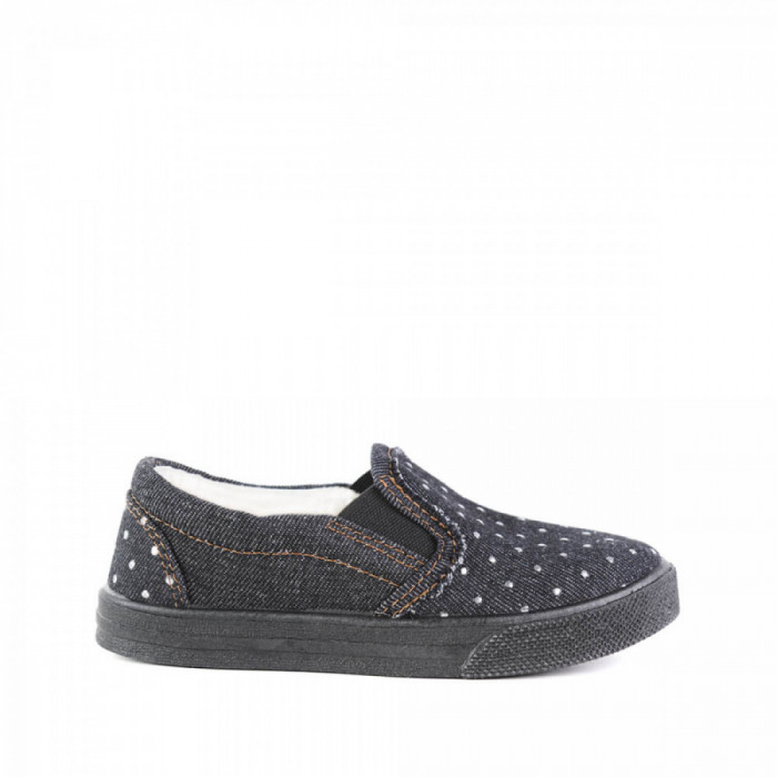 Slip-on BOSTON pentru Fete, Negru