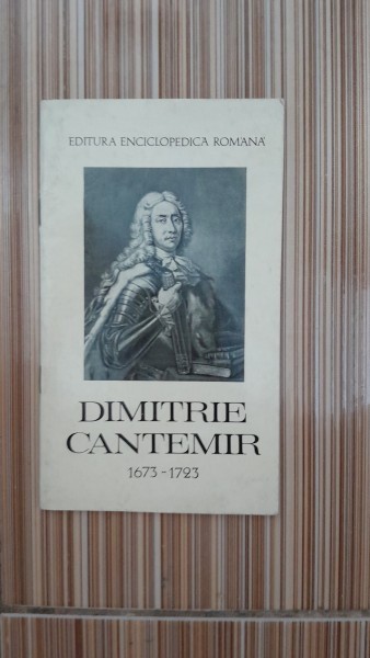 Dimitrie Cantemir 1673-1723, carte in limba engleza - Virgil Candea