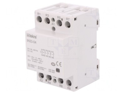 Contactor 4-Poli 63A 24V foto