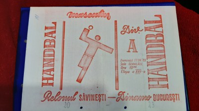 program Relonul Savinesti - Dinamo foto