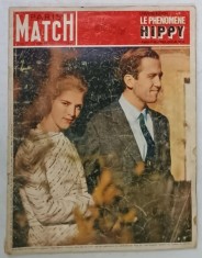 PARIS MATCH , REVISTA MONDENA IN LIMBA FRANCEZA , No. 978 , 1968 foto